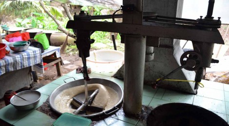 Une fabrique de bonbons à la noix de coco